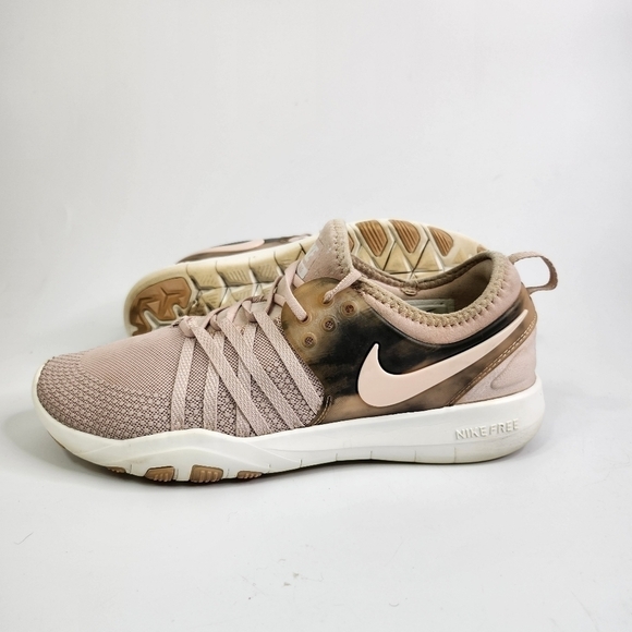 Nike Free TR 7 Running Shoes Womens Size 8.5 Sneakers 904649-600 Pink - Picture 9 of 14